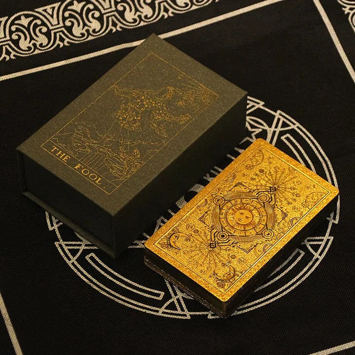 Ylellinen Tarot-kultapainos