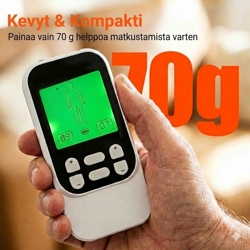 Kannettava Kaksikanavainen TENS-Lihasstimulaattori