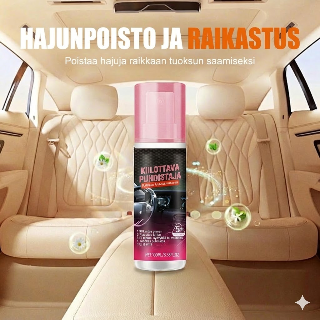Välitön Kiilto Ja Suoja Auton Sisätilojen Kiillotuskone