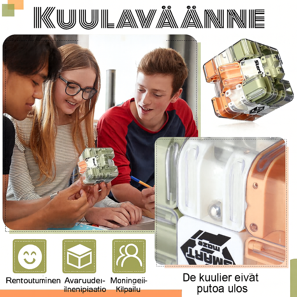 Suuri 3D-sokkelopalapeli