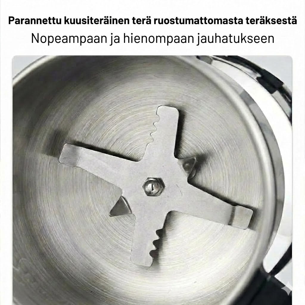 Monitoiminen sähköinen hiomakone kotikäyttöön