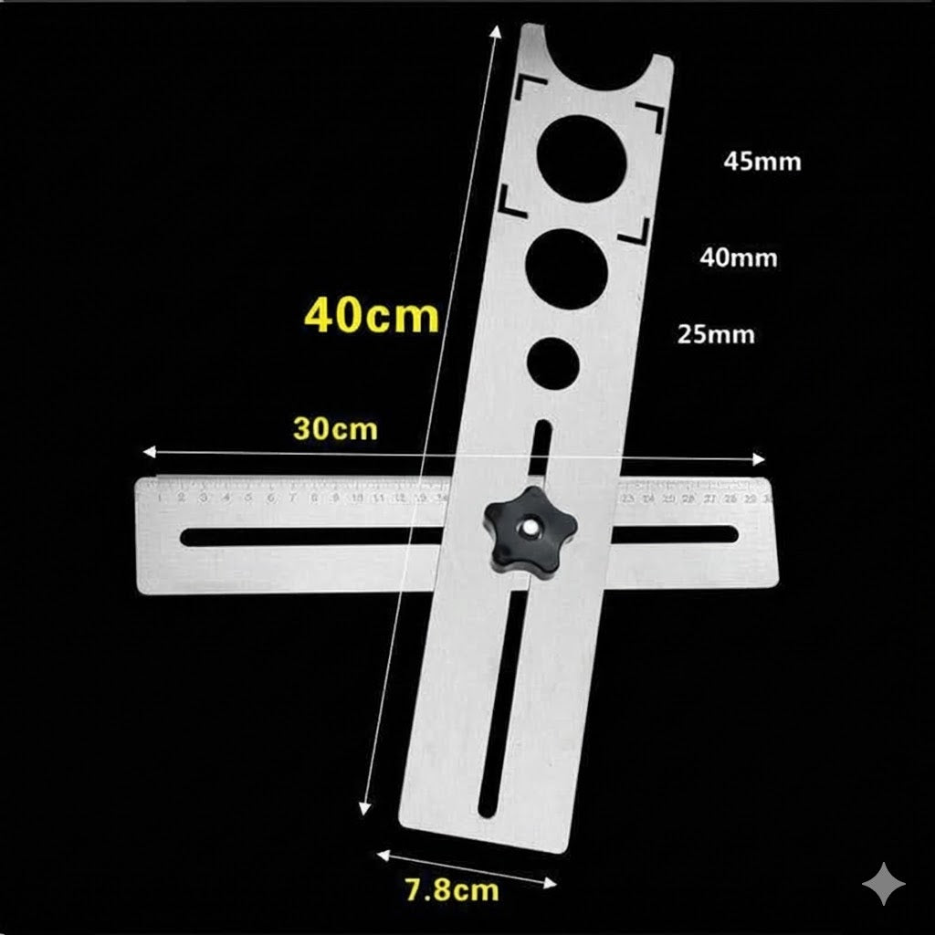 Täysin kulmassa säädettävä poraustyökalu