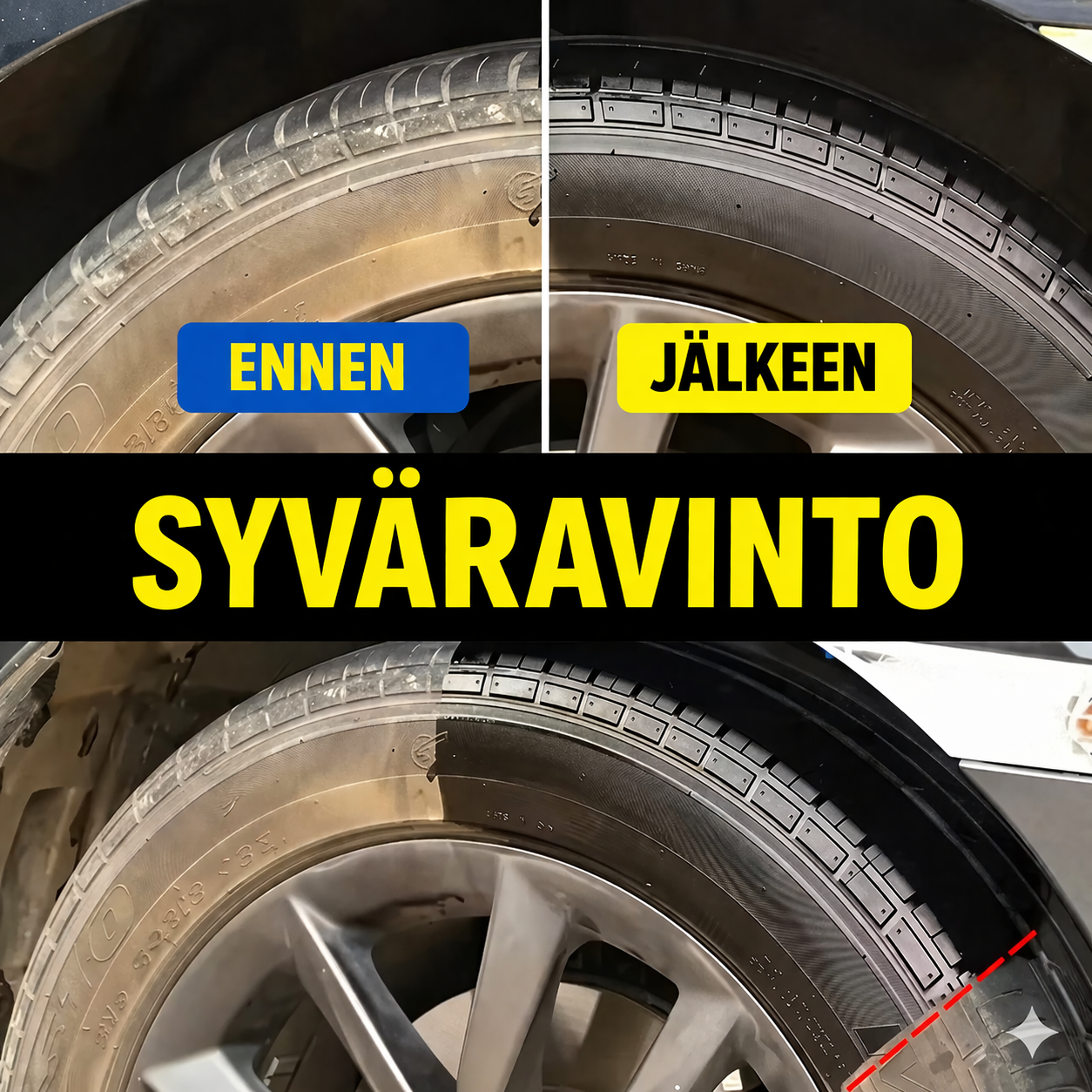 Autonrenkaiden ja listojen uudistuspasta
