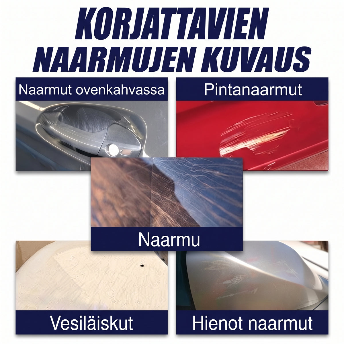 Auton naarmujenpoistosuihke 100 ml