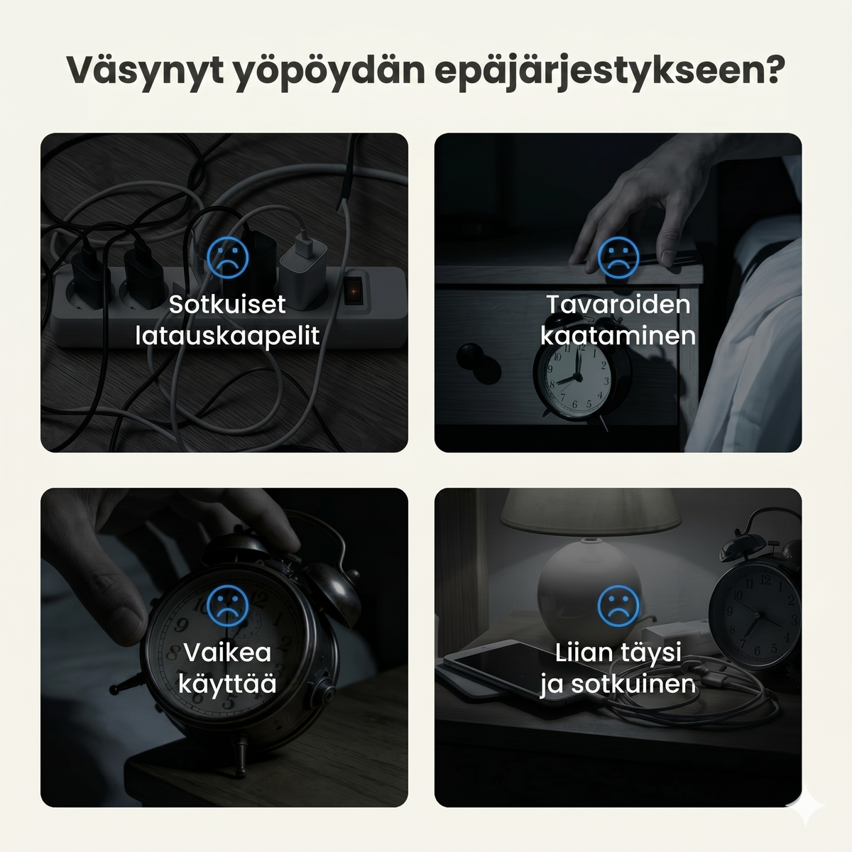 Kaikki-yhdessä 6-in-1 langaton 15 W latausasema
