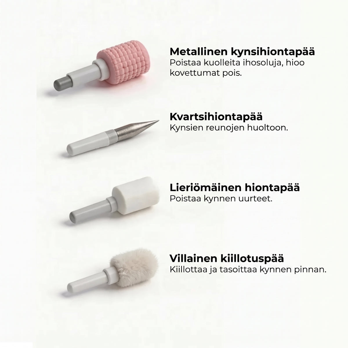 Sähköinen kynsipora digitaalisella nopeudensäädöllä