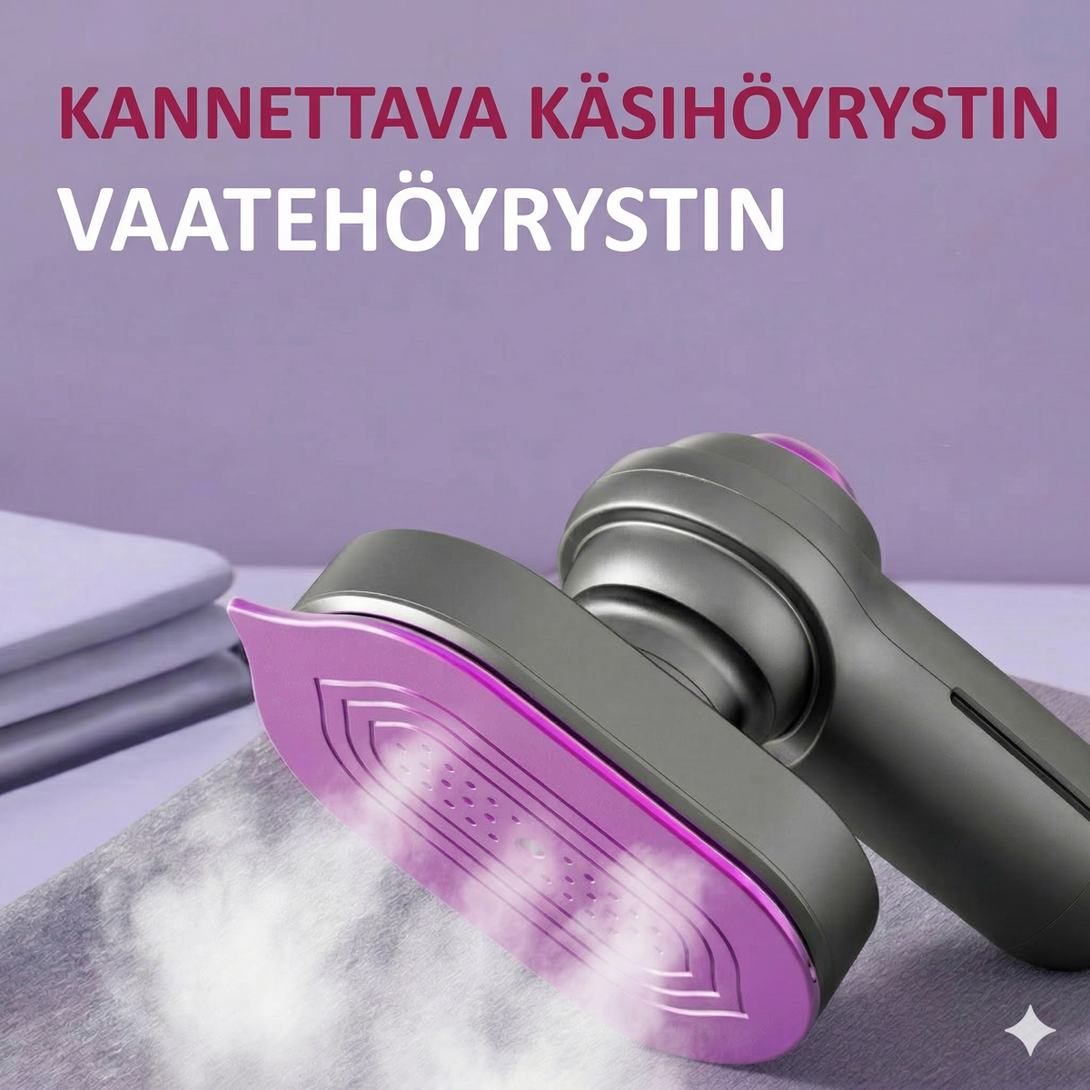 Kannettava vaatehöyrystin