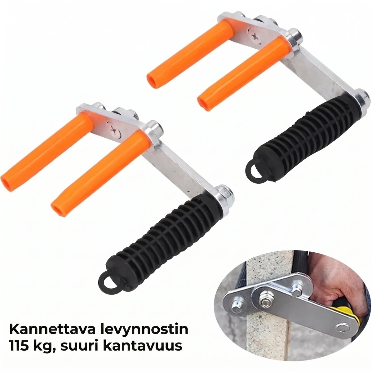 Ergonomiset levynkantimet 2 kpl