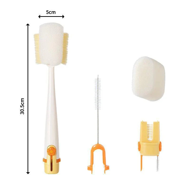 5-in-1-puhdistusharjasarja vesipulloille