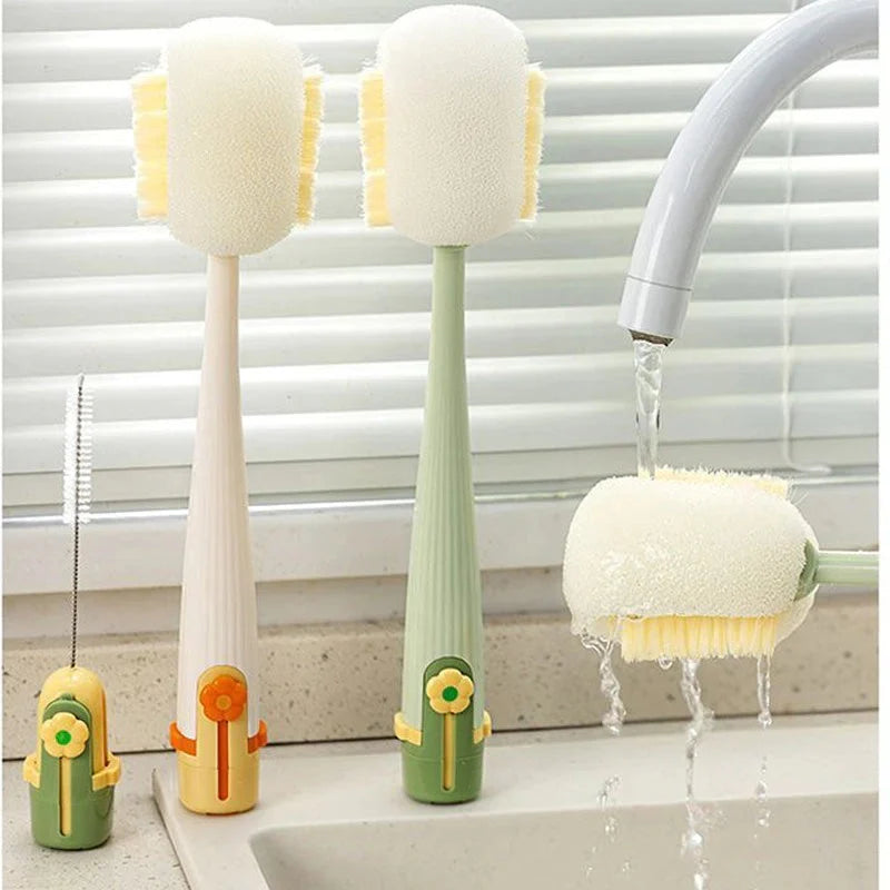 5-in-1-puhdistusharjasarja vesipulloille