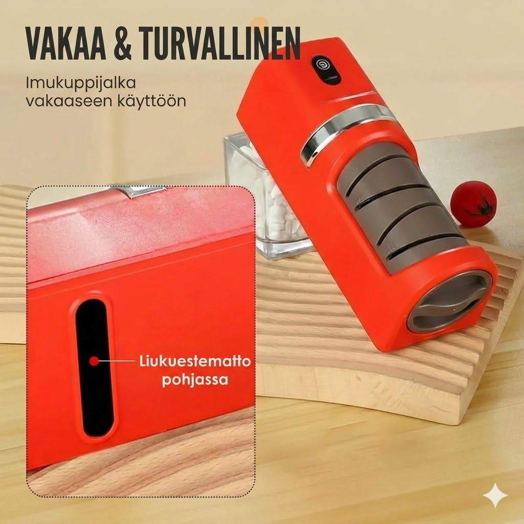 Automaattinen veitsenteroitin keittiöön