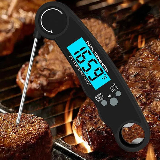 Pikaluettava digitaalinen ruokalämpömittari