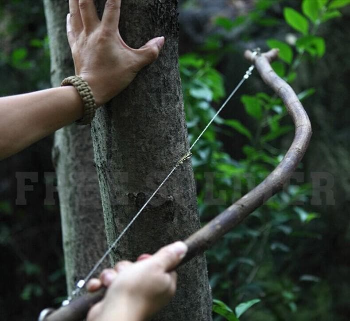 Ulkona käytettävä vaijerisaha: välttämätön selviytymistyökalu