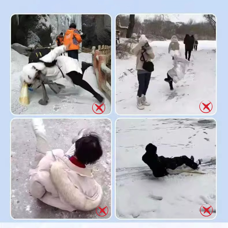 Yleismalliset 5-piikkiset jäänastat kenkiin ja saappaisiin