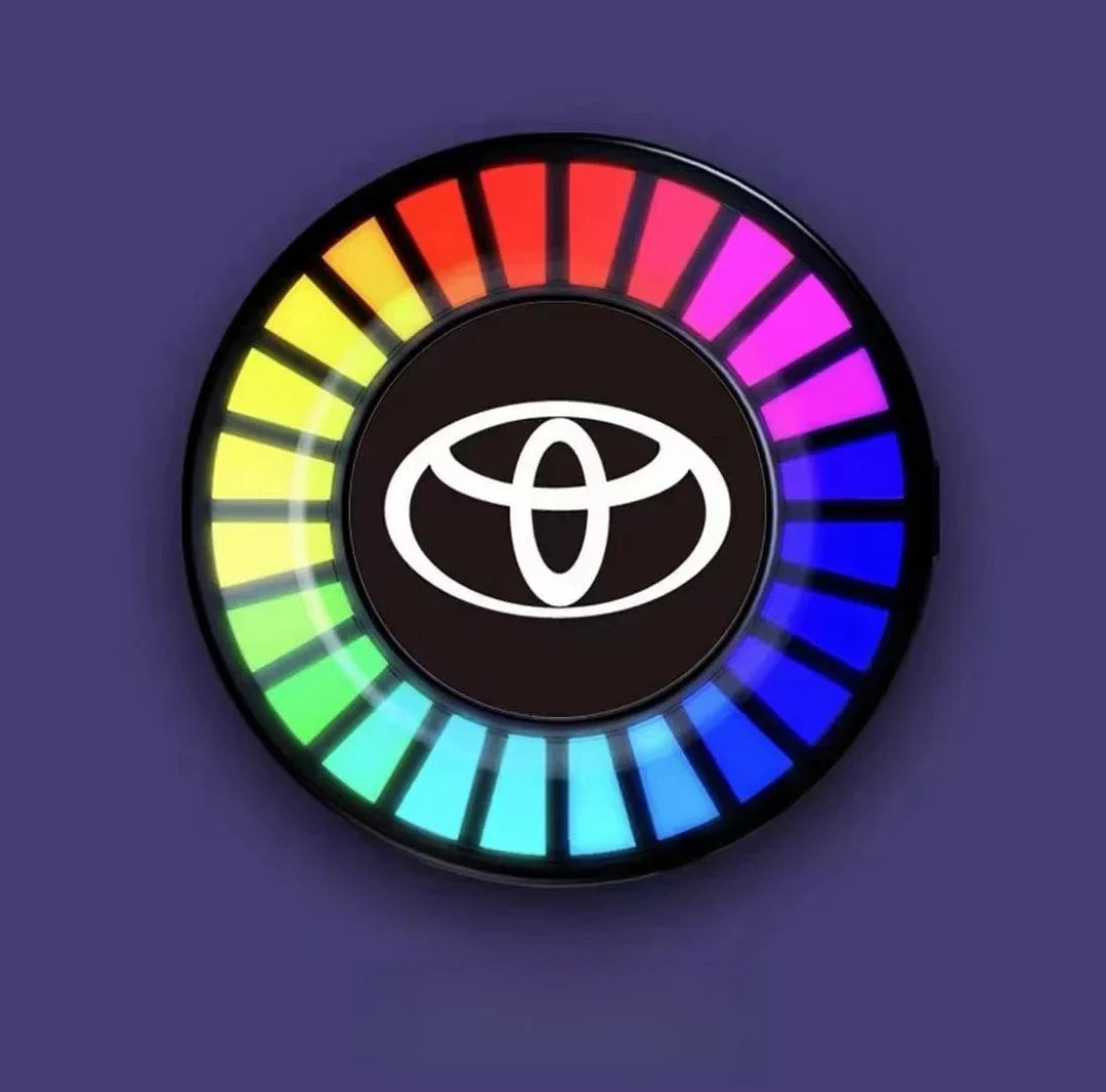 Musical Rhythm LED -autovalo (aromidiffuusorilla)