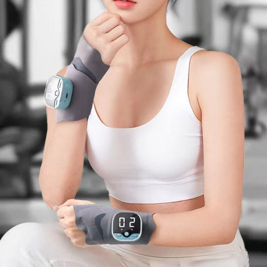 EMS-lämmitetty rannehierontalaite kivunlievitykseen