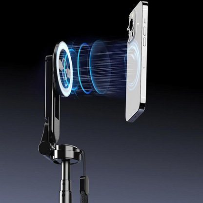 4-in-1 Magneettinen selfiekeppi 360 asteen kääntömahdollisuudella