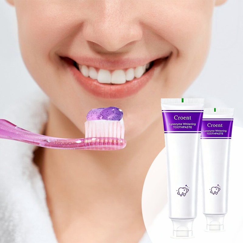 Lysotsyymi kirkastava tahranpoistohammastahna