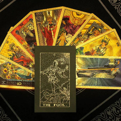 Ylellinen Tarot-kultapainos
