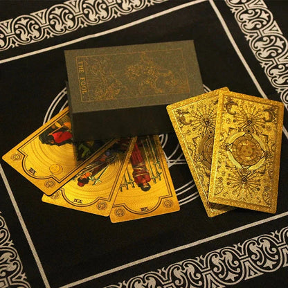 Ylellinen Tarot-kultapainos