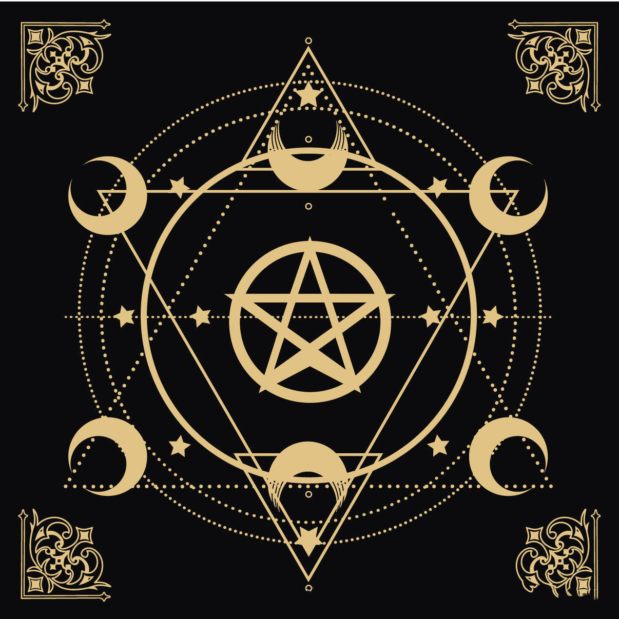 Ylellinen Tarot-kultapainos