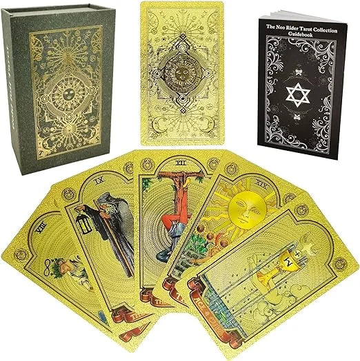 Ylellinen Tarot-kultapainos
