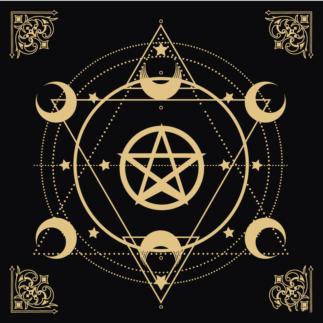 Ylellinen Tarot-kultapainos