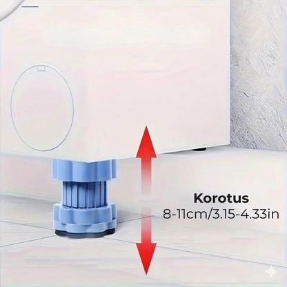 Yleismalliset pesukoneen tasapainottavat korkeussäätimet