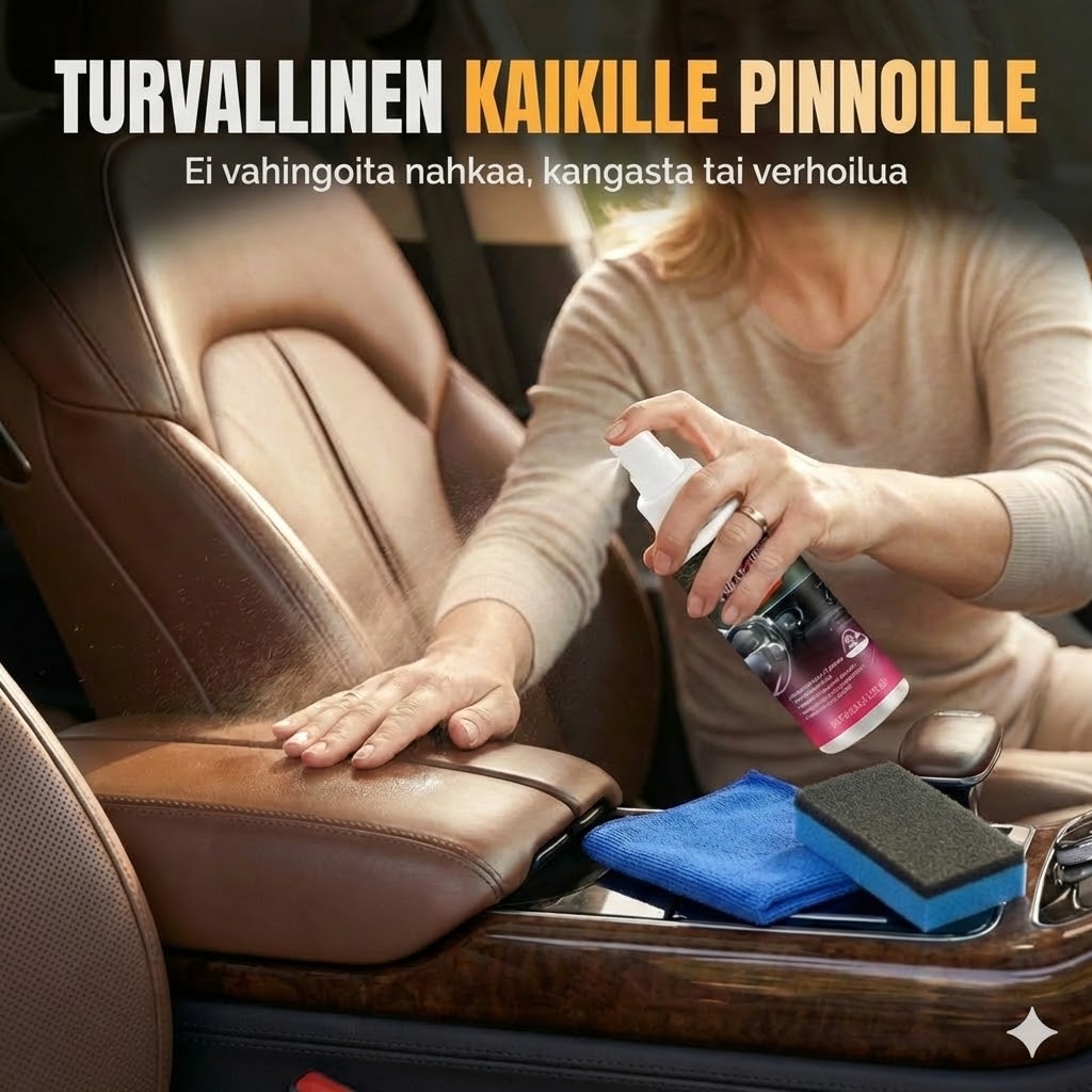 Välitön Kiilto Ja Suoja Auton Sisätilojen Kiillotuskone