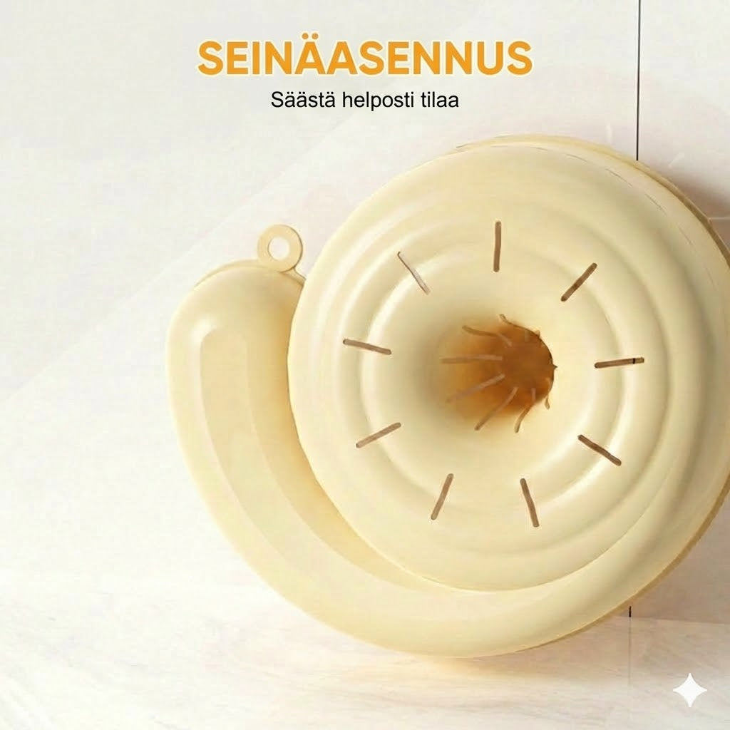 Automaattinen hedelmien ja vihannesten pesu- ja valutuskori