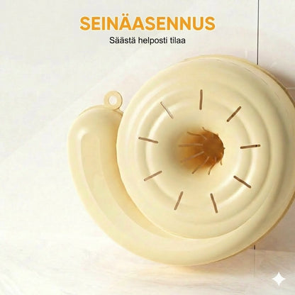 Automaattinen hedelmien ja vihannesten pesu- ja valutuskori