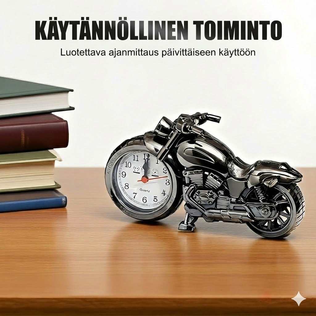 Luova moottoriherätyskello: Upea muotoilu