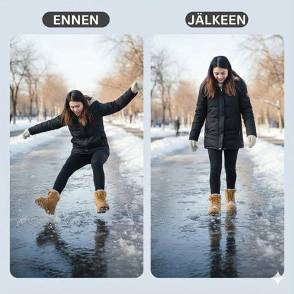 Yleismalliset 5-piikkiset jäänastat kenkiin ja saappaisiin