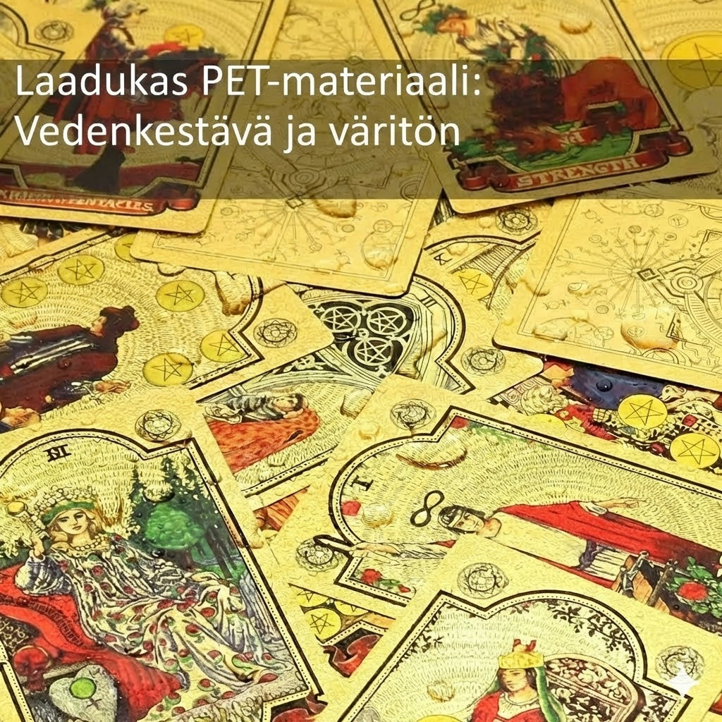 Ylellinen Tarot-kultapainos