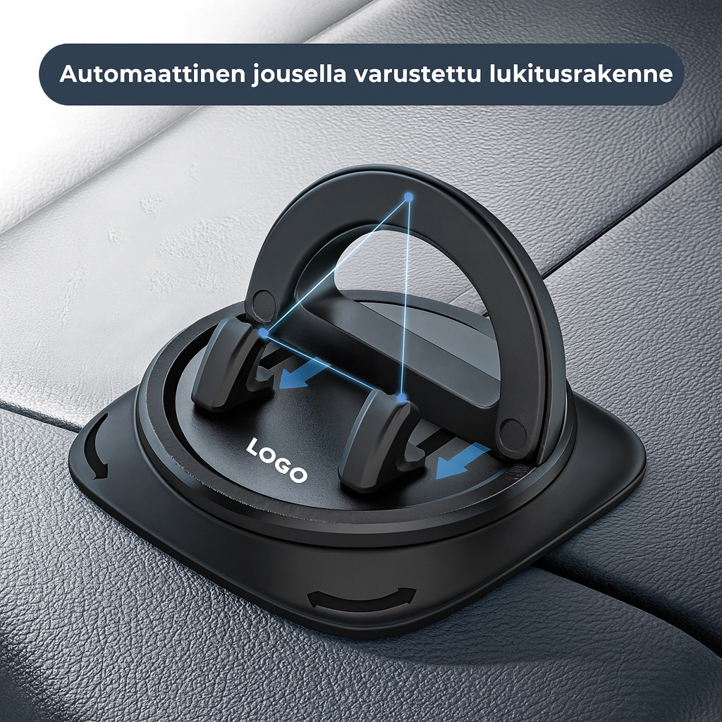 Kojelaudan navigointipuhelimen pidike