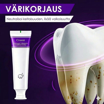 Lysotsyymi kirkastava tahranpoistohammastahna