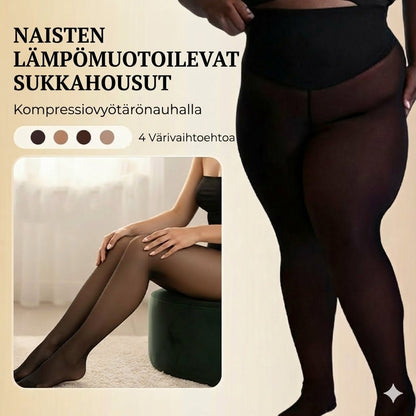 Korkeavyötäröiset muotoilevat leggingsit: Korjaavat ja näkymätöntä vyötäröä