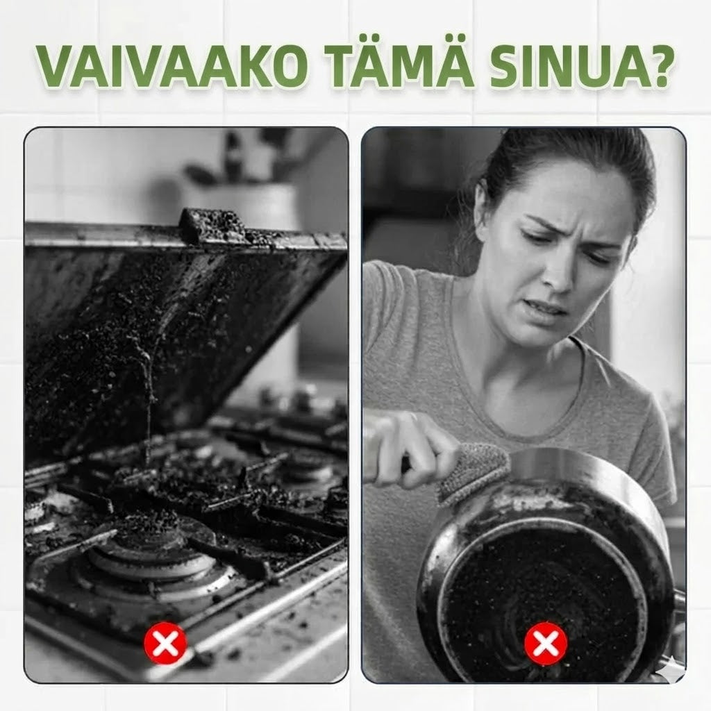 Monitoiminen entsyymipuhdistusaine