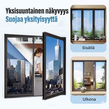 Yksisuuntainen lämpöä eristävä näkösuojakalvo