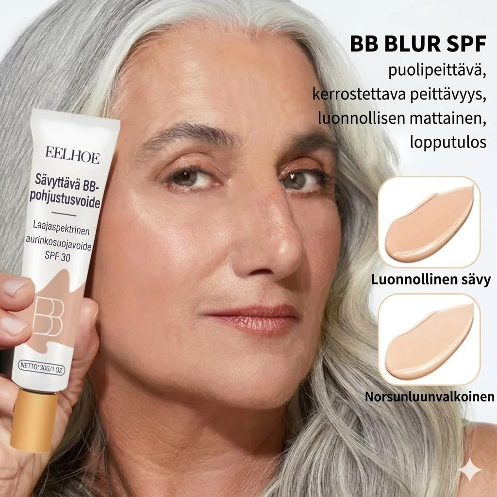 Sävyttävä BB-blur-kosteusvoide SPF 30