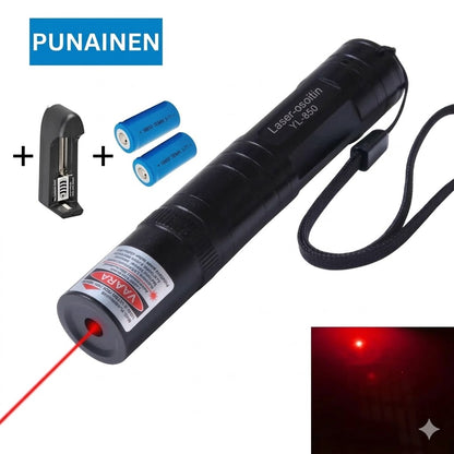 Suuritehoinen yksipistelaserpointteri