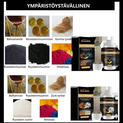 Tehokas ruosteenpoistaja ja -muunnin