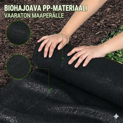 Biohajoava rikkaruohokangas