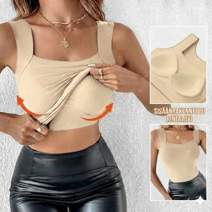 Lämpötoppi: kyllä Sisäänrakennettu rintaliivi (U-kaula)