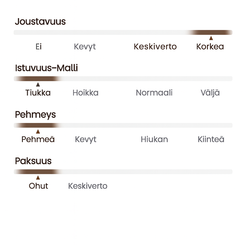 Vatsaa hallitseva pakaralihasten kohottaja vetoketjulla ja haaroilla, fajas colombianas