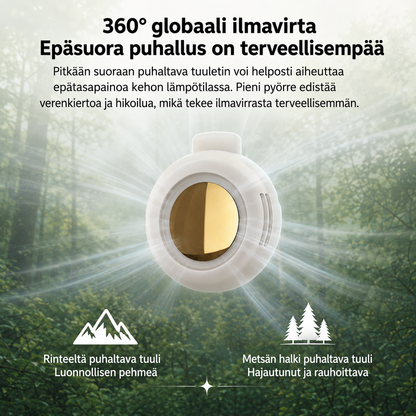 Kannettava minituuletin