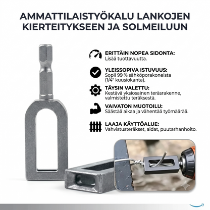 Kierteitystyökalu porakoneelle
