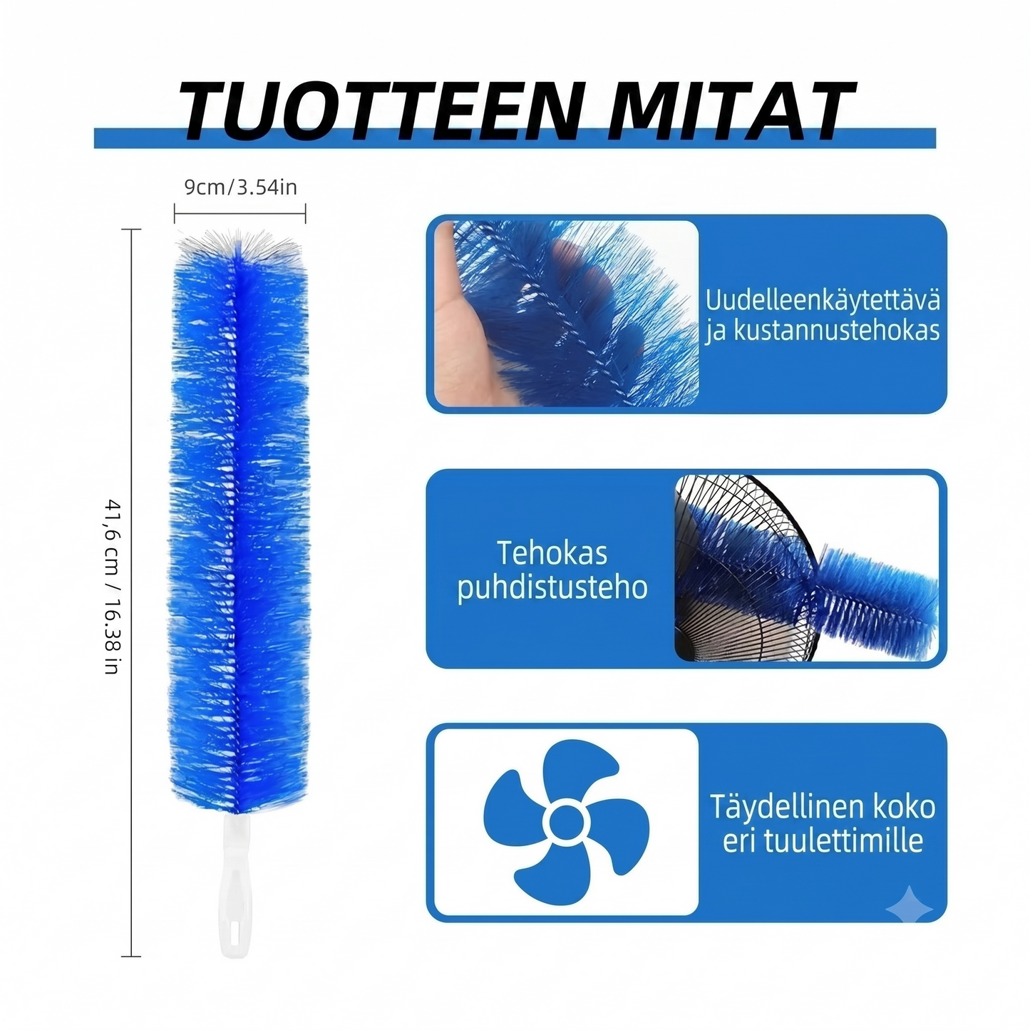 Taipuisa mikrokuituinen pölynkerääjä – hengitä taas vapaasti!