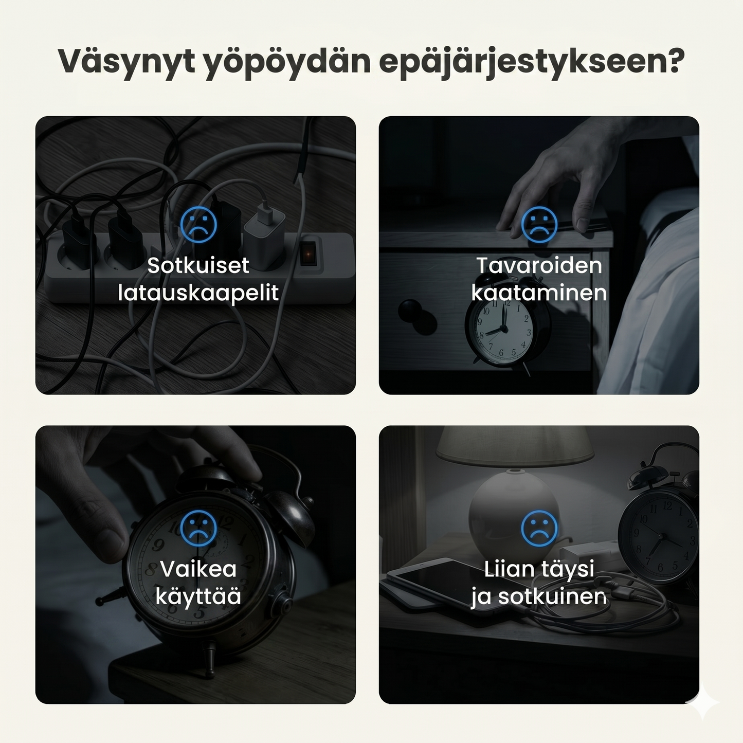 Kaikki-yhdessä 6-in-1 langaton 15 W latausasema
