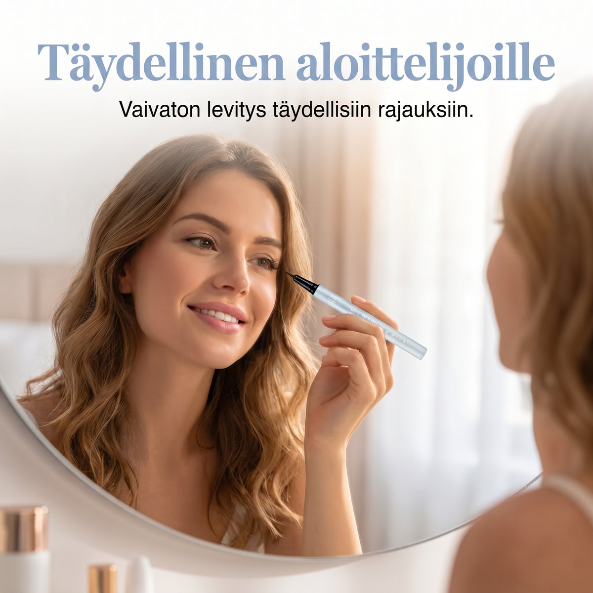 Vedenkestävä eyeliner-kynä tarkkoihin rajauksiin